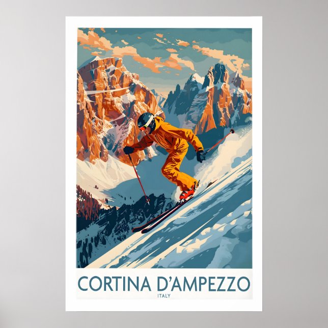 Cortina dampezzo Wall Art 1 Poster (Framsidan)