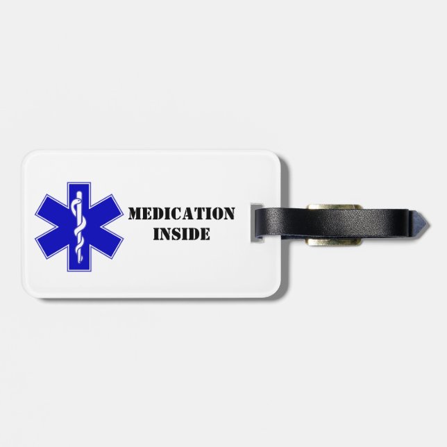 Cortisol Pump Vågrät Läkemedelsbeteckning Bagagebricka (Baksida Vågrät)