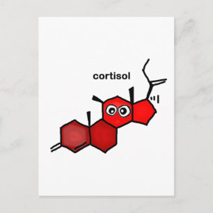 Cortisol Vykort