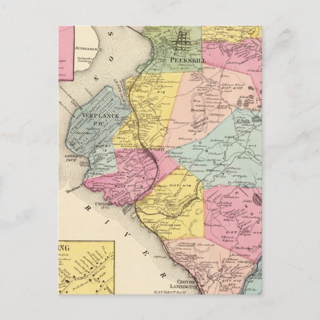 Cortlandt,Town Vykort (Framsida)