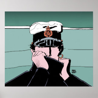 Corto Maltese i en sötare Poster