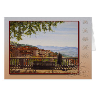 Cortona Hälsningskort