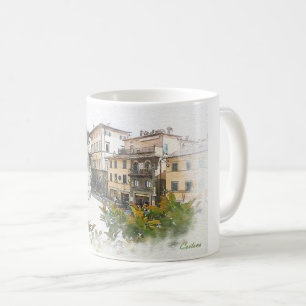 Cortona. Italien. Tuscany Kaffemugg