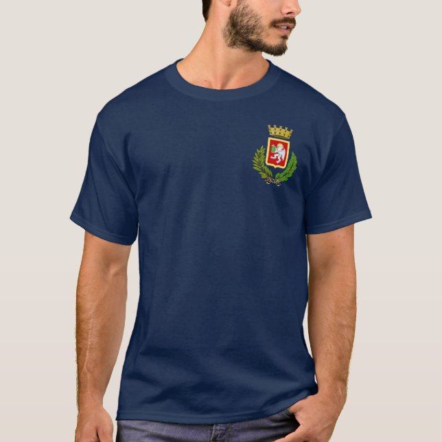 Cortona jackar om arm, Italien T Shirt (Framsida)