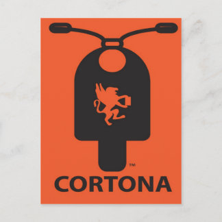 Cortona Scooter-vykort Vykort