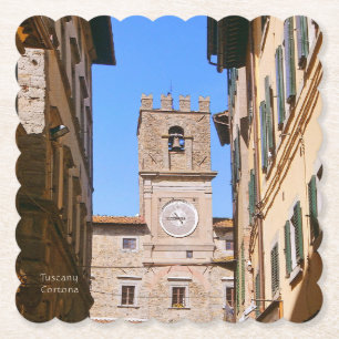 Cortona Tuscany italien Underlägg Papper