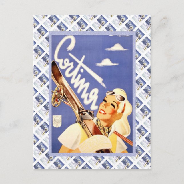 Cortuna, vintersportcenter vykort (Framsida)