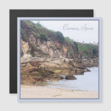 Coruna, Spanien | Magnetkort för Ocean Inlet-inlop