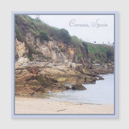 Coruna, Spanien | Magnetkort för Ocean Inlet-inlop