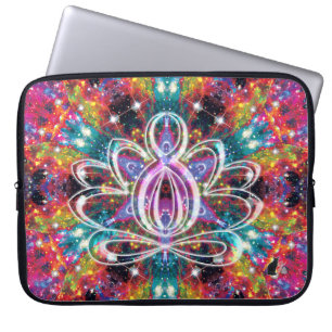 Coruscation Zen Lotus Laptop Fodral