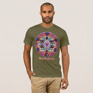 Coruscation Zen Lotus Namaste T Shirt