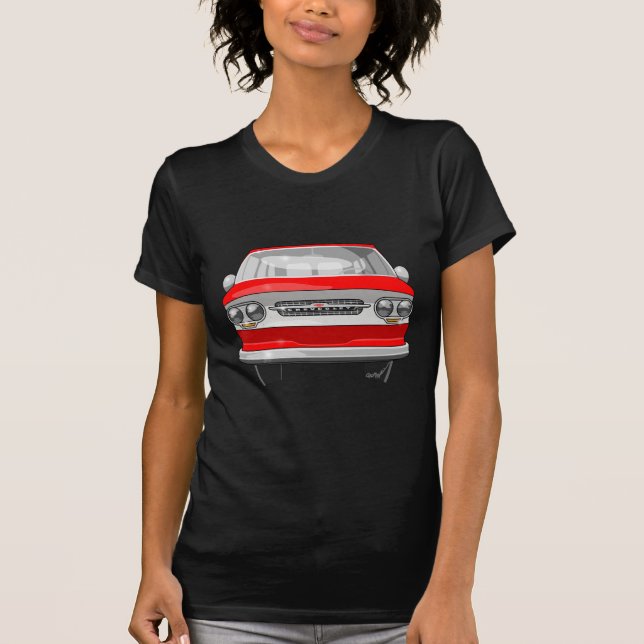 Corvair 1964 Greenbrier Tee Shirt (Framsida)