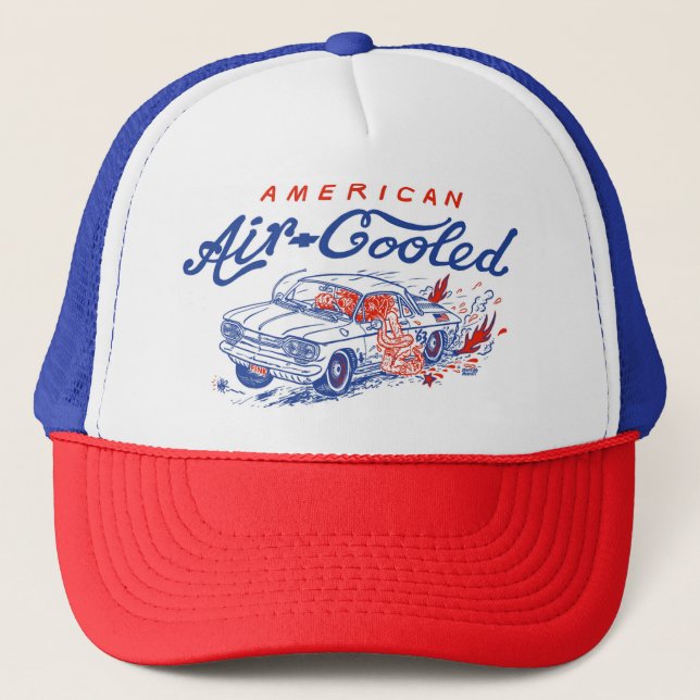 Corvair Bard Beach Cap, amerikanskt Luft-kylt Keps (Framsida)