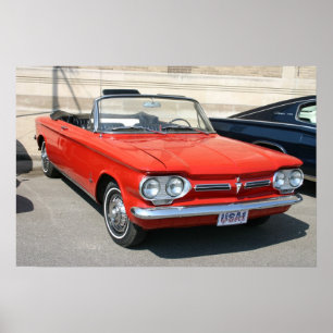 Corvair cabriolet poster