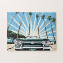 Corvair Pop Art Handflatan Träd Pussel