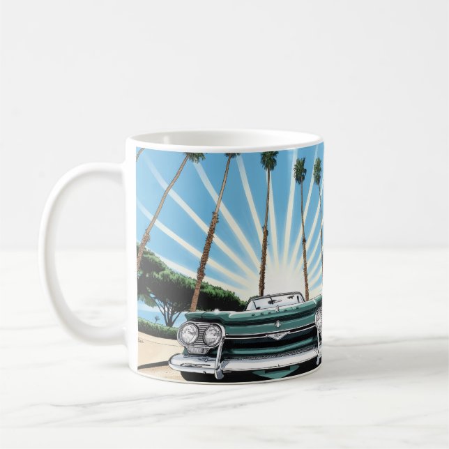 Corvair Pop Art Kaffemugg (Vänster)