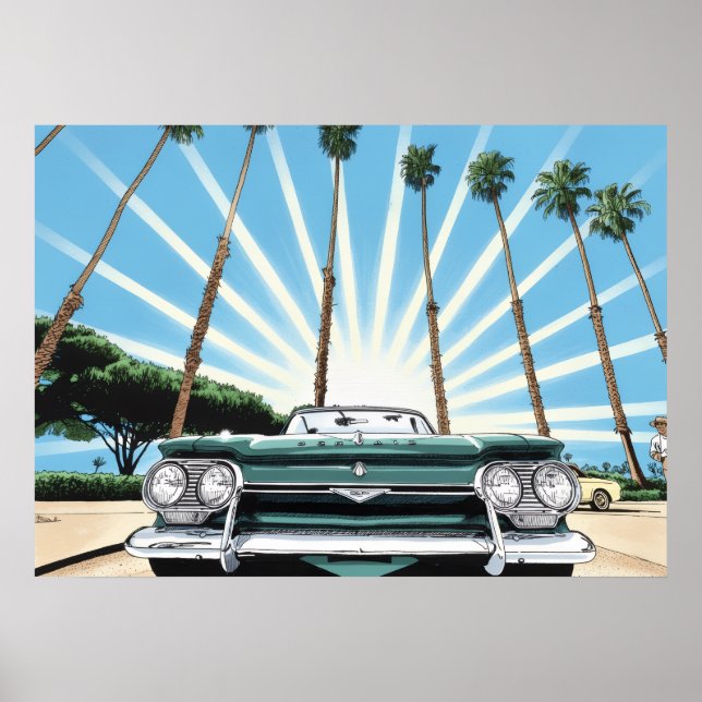 Corvair Pop Art Poster (Framsidan)