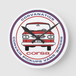 Corvanatics tar tid på rund klocka