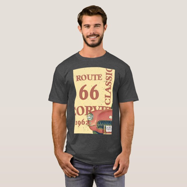 Corvette 1962 tee shirt (Hel framsida)
