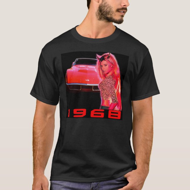 Corvette 1968 t-shirt (Framsida)