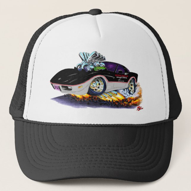 Corvette 1978 Indy stegar bilen Truckerkeps (Framsida)