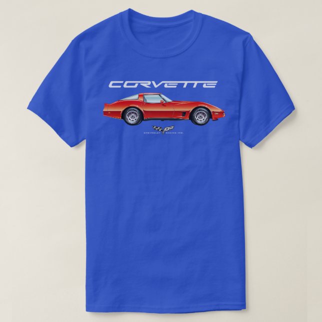 CORVETTE 1 T SHIRT (Design framsida)