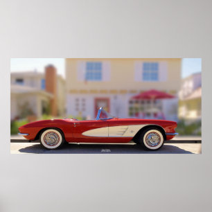 CORVETTE AFFISCH