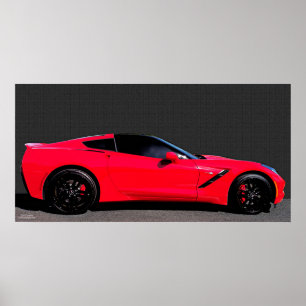 CORVETTE AFFISCH 2015
