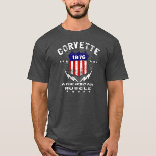 Corvette amerikanmuskel 1976 v3 t shirt