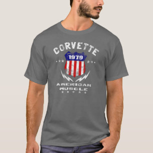 Corvette amerikanmuskel 1979 v3 t-shirt