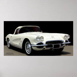 CORVETTE: AMERIKANSPORTBILEN POSTER