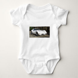 Corvette babybodysuit 1975 tee shirt