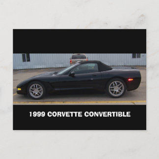 CORVETTE BESKÅDAR DEN KONVERTIBLA SIDAN 1999 VYKORT