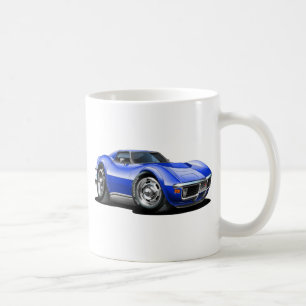 Corvette blåttbil 1968-72 kaffemugg
