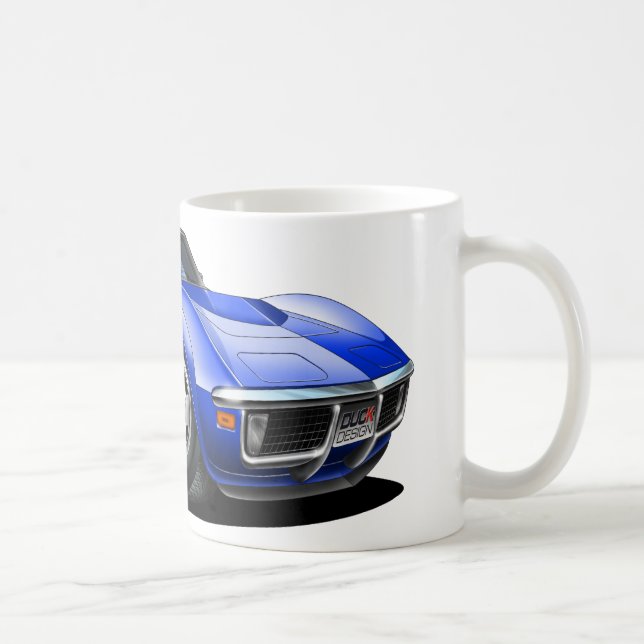 Corvette blåttbil 1968-72 kaffemugg (Höger)