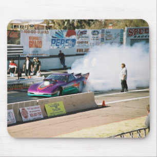 Corvette Brännskada-Ut Mousepad Musmatta