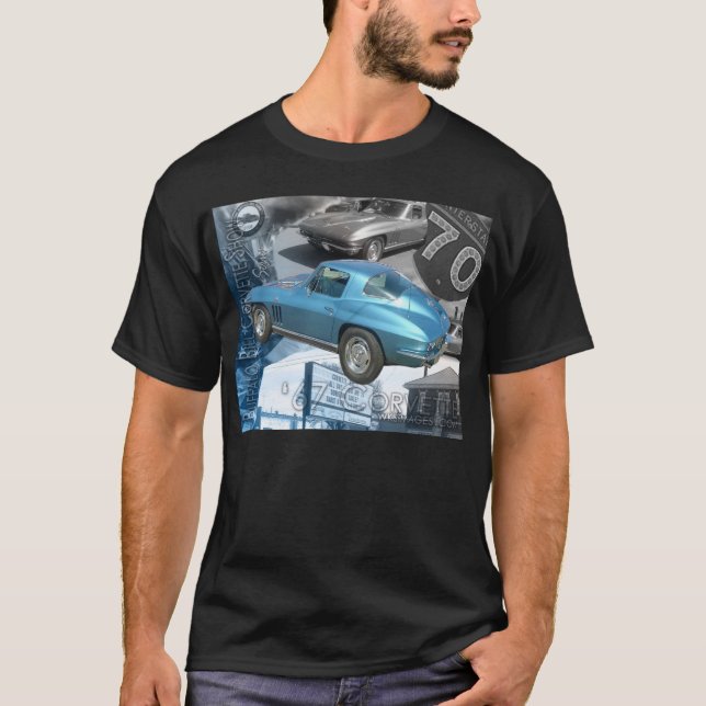 Corvette-Buffel räkningCorvette Show 1967 Tee Shirt (Framsida)
