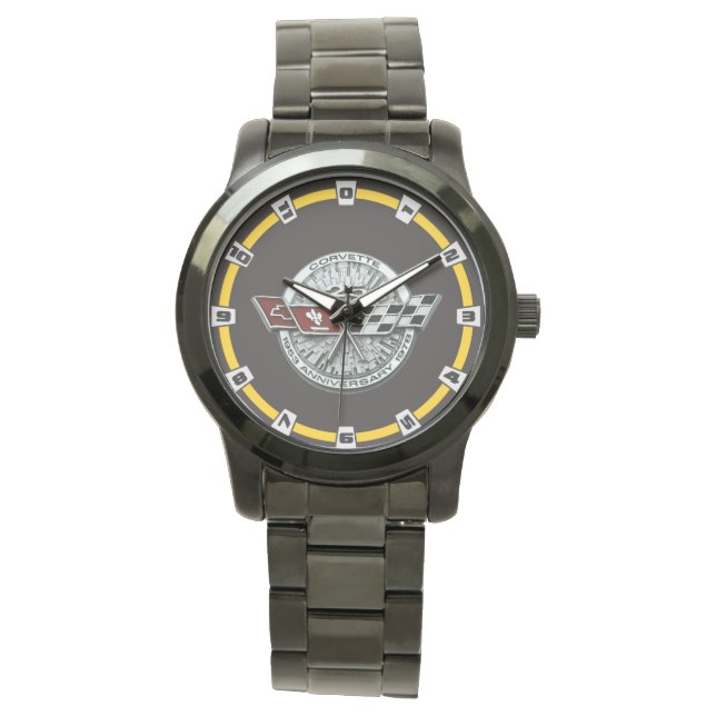 Corvette C7 Quartz Watch Armbandsur (Framsida)