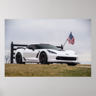 Corvette C7 Z06 Poster
