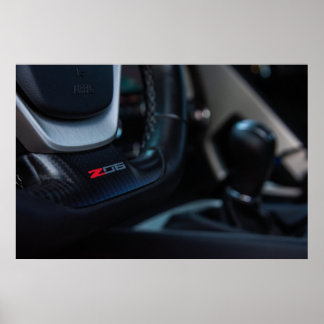 Corvette C7 Z06 Poster