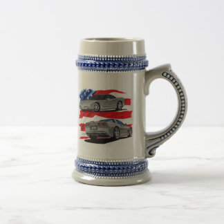 Corvette grå färgbil 1999-04 sejdel