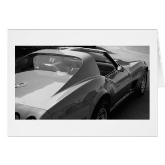 Corvette Hälsningskort