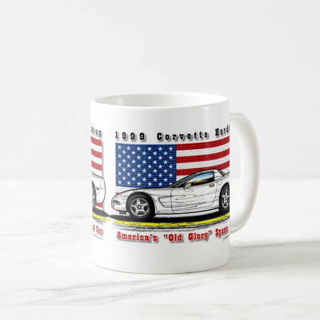 Corvette Hardtop kaffemugg 1999 (Framsida höger)