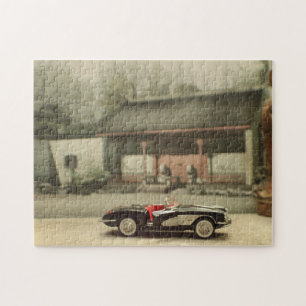 Corvette i asiatiskt borggårdpussel pussel