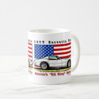Corvette kaffemugg 1977