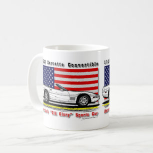 Corvette konvertibel kaffemugg 1992