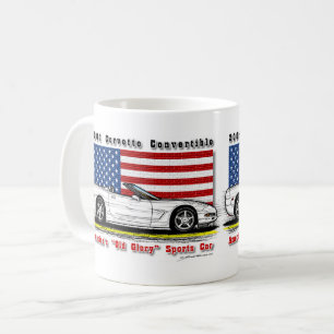 Corvette konvertibel kaffemugg 2004