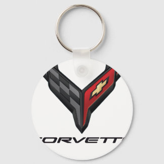 corvette logotyp2 nyckelring