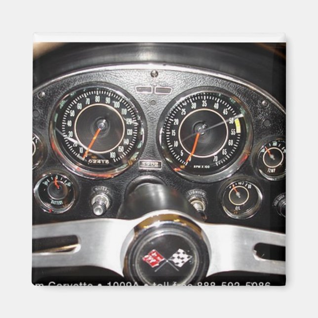 CORVETTE MAGNET (Framsidan)