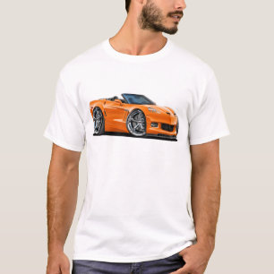 Corvette orangecabriolet 2010-12 t-shirt